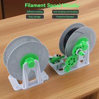 Newly Filament Spool Winder For BambuP1S/ X1/ X1C/ P1P Assembled Filament Spool Switcher For Bambu 3d Printer Accessories