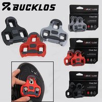 AliExpress BUCKLOS Bicycle Self-Locking Pedal Cleats for LOOK KEO Professional Road Bike Pedals Shoes Cleat 0/4.5/9 Degree Float Cleats