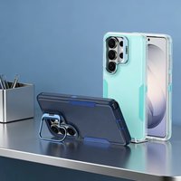 Alloy Lens Kickstand Case For Samsung Galaxy A07 A06 A17 A16 A26 A37 A36 A56 A57 4G 5G Heavy Duty Anti-Scratch Protective Cover
