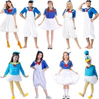 Halloween Cosplay Costume Donald Duck Performance Clothes for Men Women Children Kindergarten Performance Suit