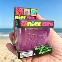 2026 NeeDoh Nice Cube Sensory Squeeze Toy Super Solid Squish Stress Relief Fidget for Kids Adults Slow Rebound Gel Fill
