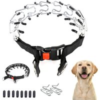 Dog Training Stimulation Chain Dog Collar Pet Supplies Dog Training Supplies Spike Collar Dog Collar Collar Pet Dog Chain