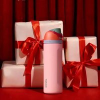 owala FreeSip Insulated Stainless Steel Water Bottle with Straw, BPA-Free Sports Water Bottle, Great for Travel, 24 Oz