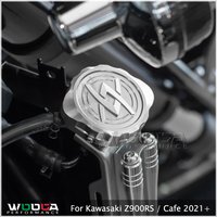 Motorcycle Radiator Cap Cover For Kawasaki Z900RS / Cafe 2018-2025 Decorative Aluminum STD Radiator Caps Z900 RS 2019 2020 2022