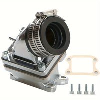 High Quality Performance Intake Manifold with Reed Valve for 2 stroke scooters moped Minarelli JOG DIO50 KOSO PWK28 OKO 32MM