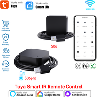 Tuya WiFi IR Remote Control with Temperature Humidity Sensor 433 Mhz for Air Conditioner TV Works with Google Home Alexa