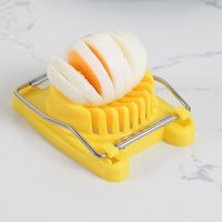 Plastic single-head egg cutter Egg sliced fancy split flap cut pine egg function egg cutter tool egg cutter