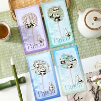 Cute Panda Metal Bookmark Clip - Aesthetic Reading Gift, Book Page Holder & Creative Stationery for Book Lovers