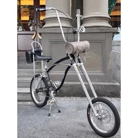 AliExpress NONE LOVETEN Vintage Bike Extra-Long Fork Chopper Chrome-Plated Fork Bicycle Fork Accessories