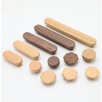 Wooden Cabinet Door, Cabinet, Wardrobe, Cabinet Door Handle, Modern Minimalist Solid Wood Handle, Drawer Door Handle