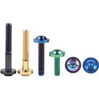 AliExpress WEIQIJIE Weiqijie Titanium Bolt M5/M6/M8x10 12 15 20 25 30 35 40 50 60 70mm Torx Head Screw for Bicycle & Motorcycle Assembly Fasteners