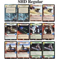 SWUDB Proxy Cards Normal Shadows of the Galaxy Kylo Ren The Mandalorian Hotshot DL-44 Blaster Poe Dameron