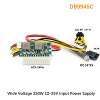 New Wide-Voltage PSU DC-ATX-24PIN DC 12V-25V Power Supply Pico Power Module for PC Mini ITX
