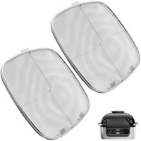1/2Pc Stainless Steel Fine Mesh Splatter Shield Oven Grill Rack Air Fryer Basket For Ninja Foodi AG300 AG300C AG301C AG302 AG400