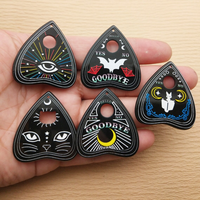 10pcs Acrylic Sun Moon Bat Eye Cat Charm Jewelry Accessories Necklace Bracelet Earring Pendant Diy Craft Supplies