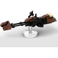 AliExpress NONE 67 PCS Space War 74-Z Speeder Bike MOC Customize Modular Building Block Kids Model Educational Simple DIY Festival Toy Gift