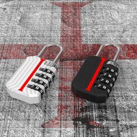 Portable Zinc alloy 4 Digit Password Lock Anti-theft Padlock Dormitory Cabinet Lock Security Coded Lock Home