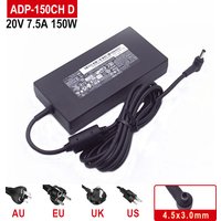 New Genuine DELTA ADP-150CH D 150W Power Adapter 20V 7.5A 150W 4.5x3.0mm A18-150P1A For MSI GF66 UC11 GL66 GF76 Laptop Charger