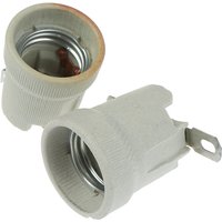 E27 Ceramic Screw Base High Temperature Resist Socket Light Bulb Holder Adapter Lighting Accessories
