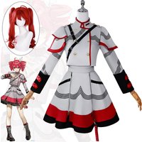 Kasane Teto Cosplay Costume Adult Carnival Uniform Halloween Party Costumes Masquerade Anime Women Game