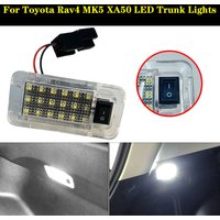 1Pcs Car LED Rear Trunk Lamp Luggage Compartment Light Bulb White DC 12V For Toyota Rav4 2006-2022 RAV4 XA30 XA40 XA50 2019-2021