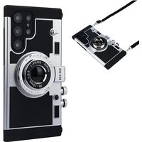 Emily in Paris Camera Design Case for Samsung Galaxy S21 S22 Plus S23 S24 S25 Ultra S25Ultra S 25 S25+ Phone Cover with Lanyard
