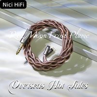 Nici HiFi 20 Premium IEM Cable, 4.4mm/3.5mm/6.35mm Plugs with MMCX 2-Pin For IE900, IE600, IE300, N5005, and Various IEMs