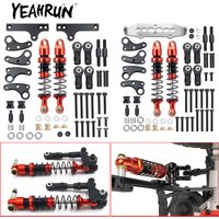 YEAHRUN Metal Shock Absorber Cantilever Set for Axial SCX10 I & II 90046 90047 TRX-4 1/10 RC Crawler Car Upgraded Parts