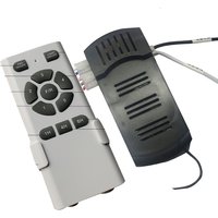 Five gear frequency conversion ceiling fan lamp universal remote control fan ceiling lamp remote control wall control switch con