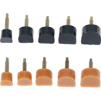 10pcs High Heel Repair Tips Pins For Women Shoes High Heel Tips Taps Dowel Lifts Replacement Heel Stoppers Protect