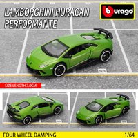 Bburago LAMBORGHINI HURACAN PERFORMANTE Car Model Collection Toys for Boys Ferrari Benz Volkswagen