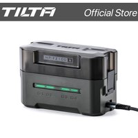 TILTA Battery Portable Charging Station (4 Channel) for Sony NP-FZ100, LUMIX DMW-BLK22, NIKON EN-EL15, CANON LP-E6, FUJI NP-W235