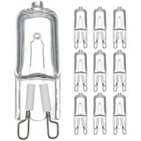 10PCs G9 Eco Halogen light bulbs G 9 220V 20W / 25W / 40W / 60W Capsule LED Lamp Bulbs Inserted Beads Crystal Lamp Bulb