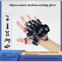 Open-source Haptic Wearable Bionic Mechanical Glove for Haptic Control of The Uno Robot's Mechanical Arm