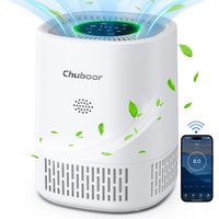 Chuboor Air Purifiers for Bedroom Home ,Filter Cleaner with Sponge Filters Smoke Allergies Pet Dander Odor Dust, Office, Desktop