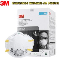 3M 8210 N95 Mask Original Protective Particulate Respirator NIOSH Approved Cup Dust Mask for Construction Sanding 20Pcs/Box