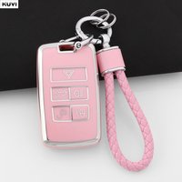 TPU Car Key Case Cover Shell Fob For Land Rover Range Rover Discovery 5 Sport for JAGUAR XE XF XJ F PACE Auto Accessories
