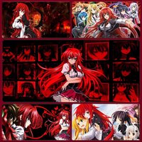 Hot Cool Anime H-High School DxD Mouse Pad Large Gaming Mousepad with Stitched Edges Thickened Desk Mat PC