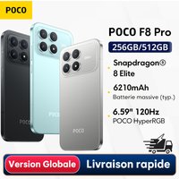 Smartfon POCO F8 Pro 5G w wersji globalnej ® 8 Elite ekran AMOLED "120Hz POCO HyperRGB 50MP 6210mAh
