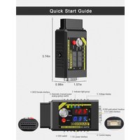 GODIAG GT107+ DSG Plus Getriebe-Datenadapter mit Spannungs- und Stromanzeige für DQ250 DQ200 VL381 VL300 DQ500 DL501 Benz BMW
