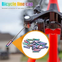 AliExpress 20-200PCS Aluminum Alloy Bike Wire End Caps Colorful Cable Tips for Derailleur Shifter Wires Replacement Cycling Accessories