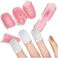 5Pcs Nail Art Soak off Cap Clips Gel Polish Acrylic Nails Remover Wraps Manicure Tool for Easy Removal And Professional Finish