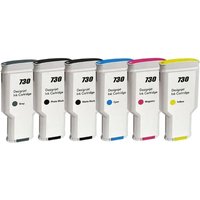 300ml 730 Premium Color Compatible Ink Cartridge For HP730 For HP DesignJet T1600/1700/2600 Printer