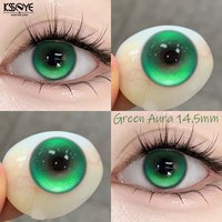 KSSEYE 2pcs/pair New Anime Eyes Colored Contacts with Prescription Beauty Makeup Brown Pupils Natural Korean Lens Fast Shipping