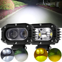 4" Inch LED Pods Light Spot Flood Beam 9V-30V Work Fog Driving Lights Bar for Car Motorcycle ATV UTV SUV Off Road 4x4 Boat Truck