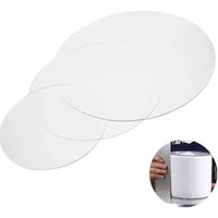 4/6/8/10Inch Round Acrylic Cake Discs Topper Reusable Acrylic Cake Boards Disk Base for Cakes Trimming Decorating Supplies