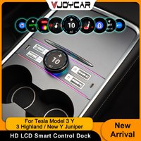 New Arrival LCD Intelligent Buttons Knob for Tesla Model 3 Y 3 Highland New Y Juniper USB Type-C Port Physical Control Dock