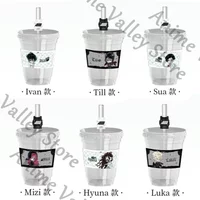 Alien Stage Genuine Anime Ivan Sua Till Luka MiZi Hyuna Cosplay Angels Demons Paper Cup Sleeve Cartoon Syringe Holder Adorn Gift
