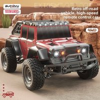4WD Retro Off-Road High Speed RC Car, 40+KM/H Remote Control Monster Truck, 2.4GHz All Terrain Hobby Vehicle, for Pro