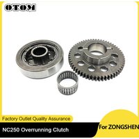 OTOM NC250 Start Starter Overrunning Clutch Starting Gear 250CC For ZONGSHEN ZS177MM Xmotos Apollo KAYO T6 BSE 250 4 Valve Bike